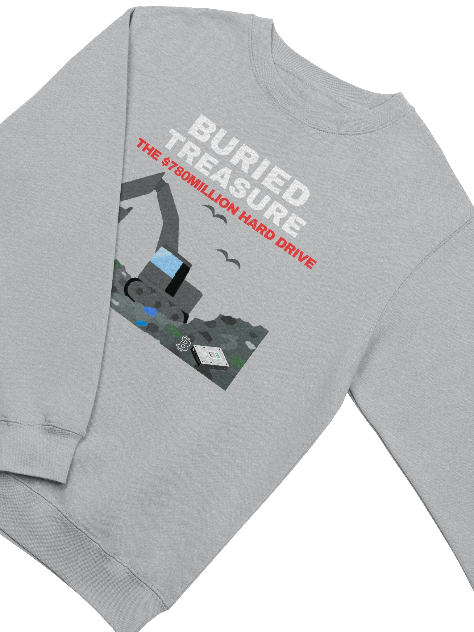 Find the lost treasure Crewneck Sweatshirt product image (3)