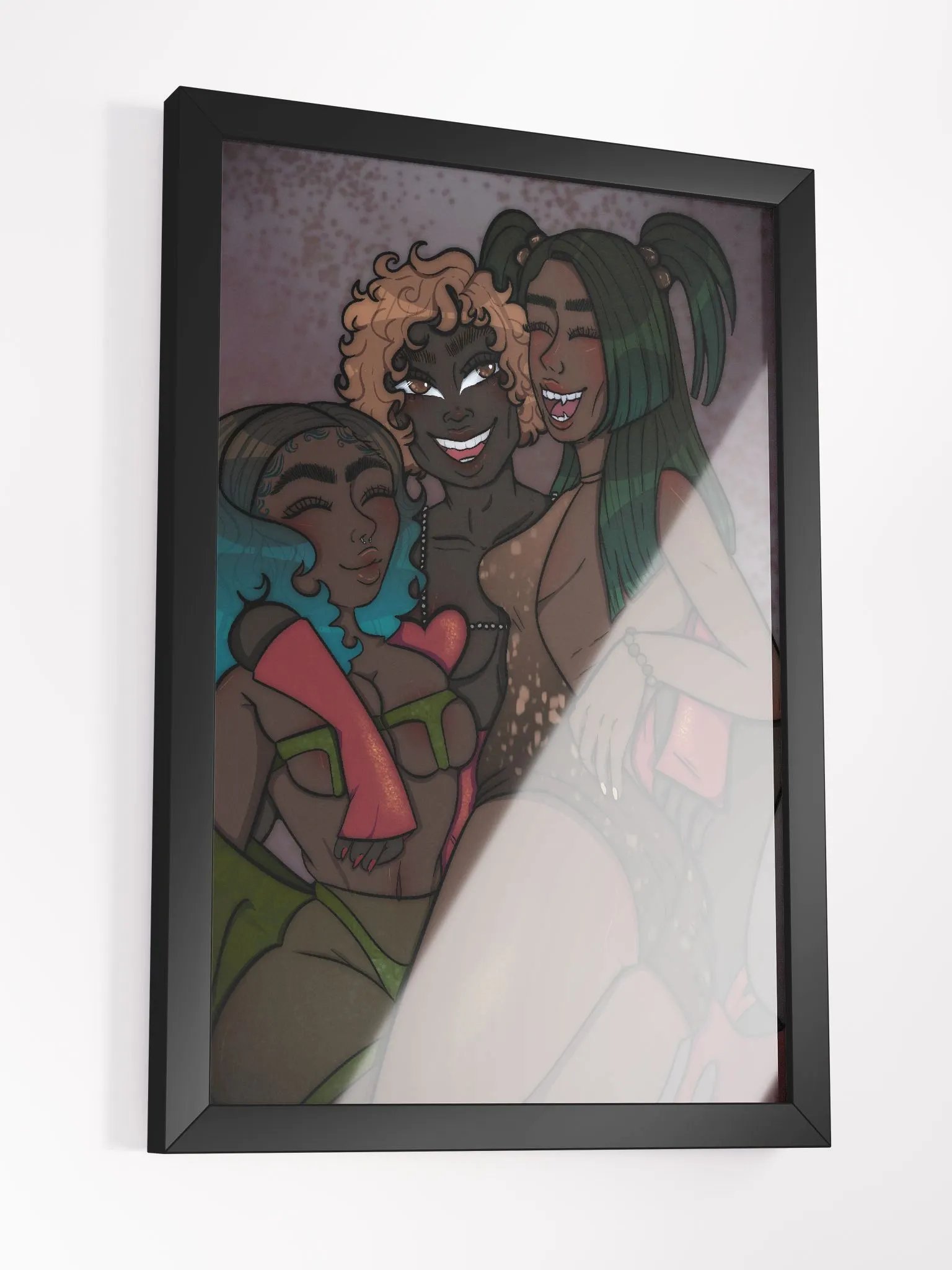 Black is Beautiful Framed Poster product image (3)