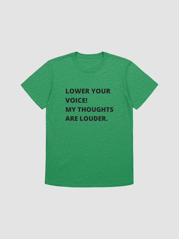 Loud Thoughts Unisex Tee product image (2)