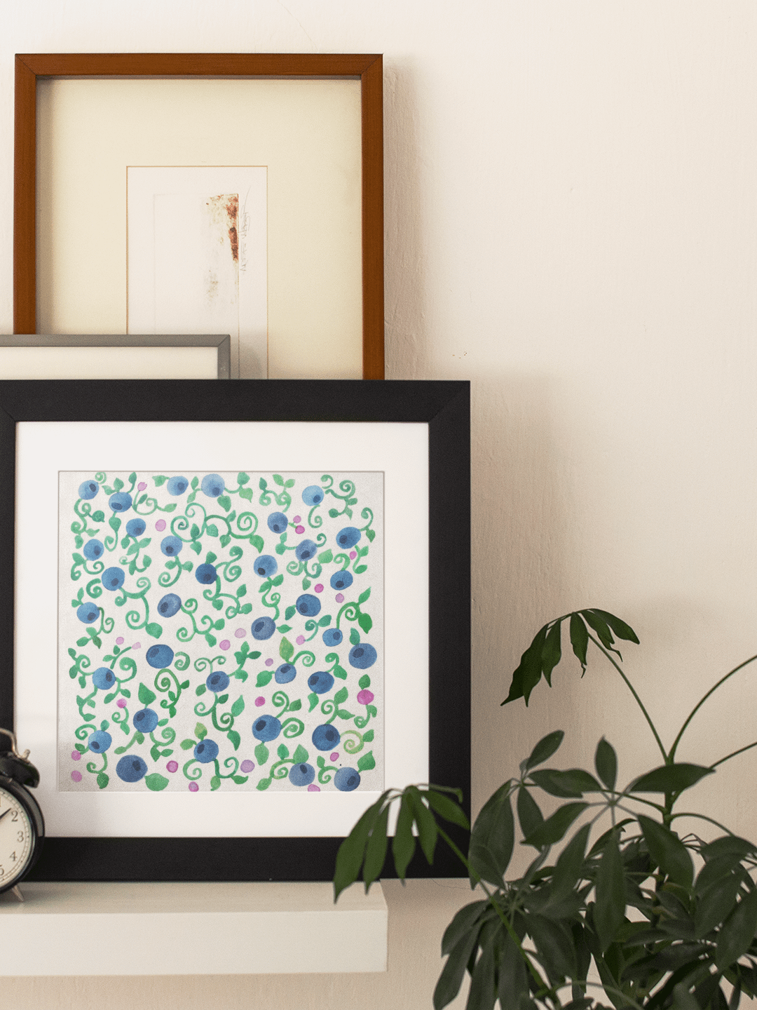Blueberries Art Print product image (9)