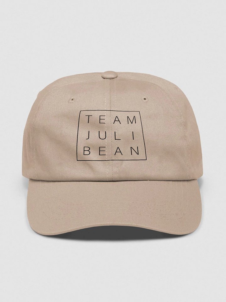 Team Julibean Baseball Cap (black lettering) product image (1)