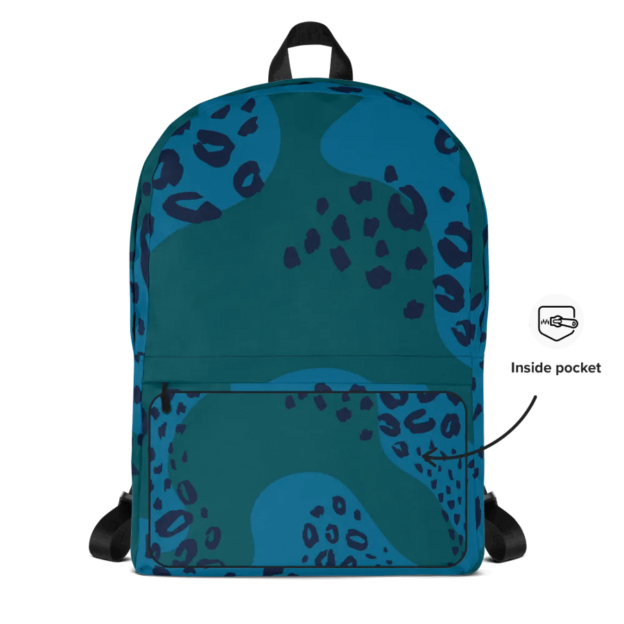Leopard Flow All-Over Backpack product image (8)