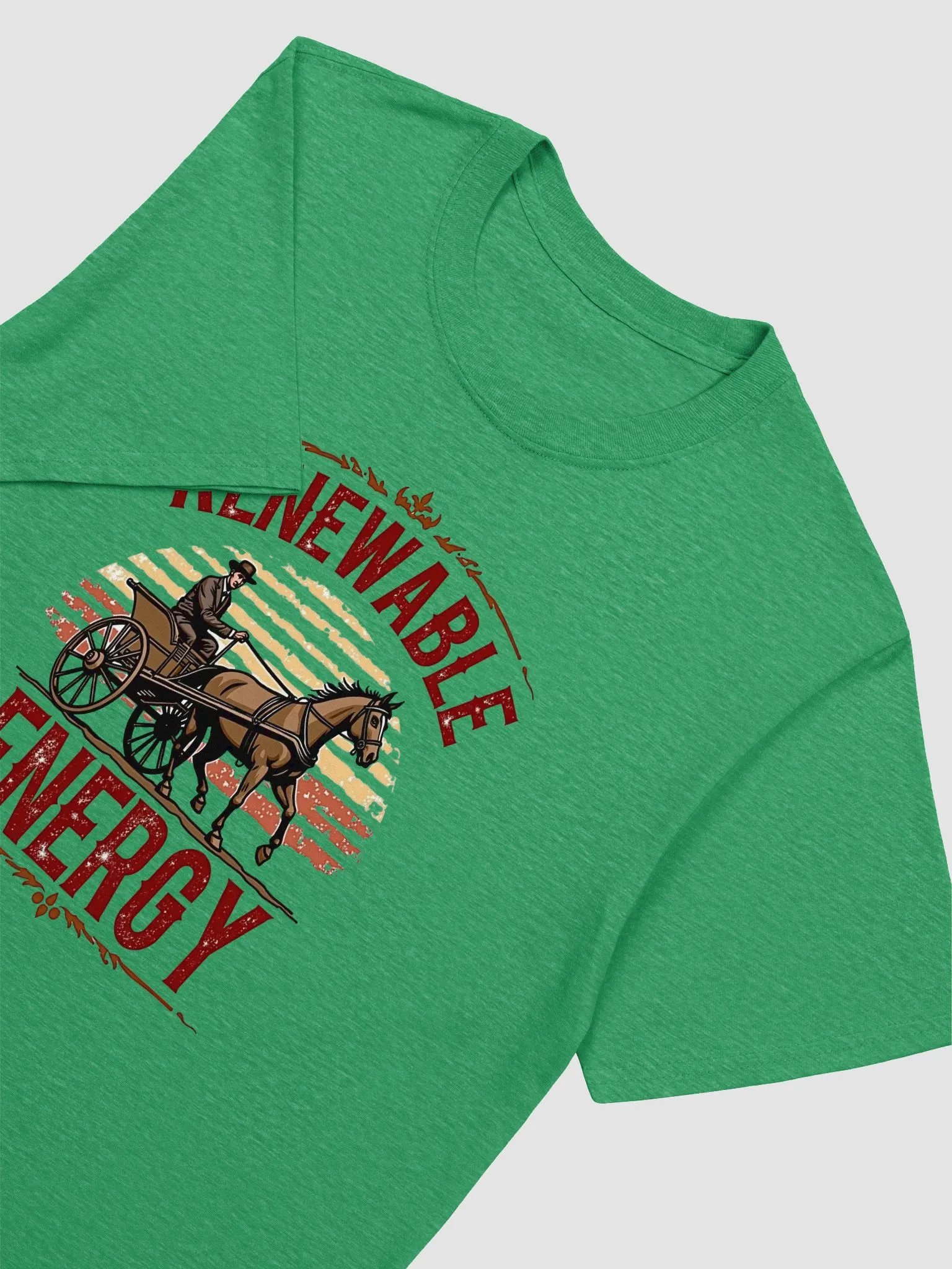 Renewable Energy Carriage Ride Unisex T-Shirt product image (7)