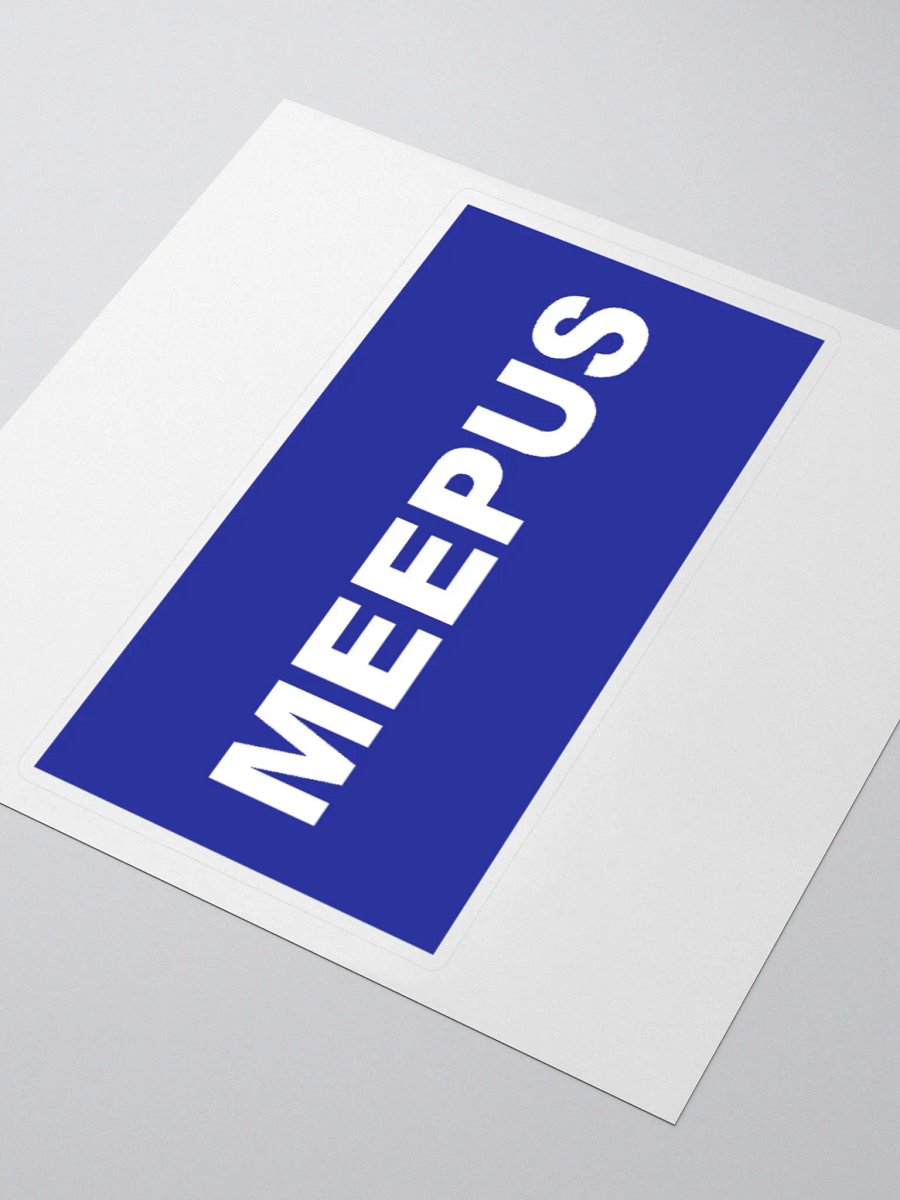 Meep Wear Sticker product image (3)