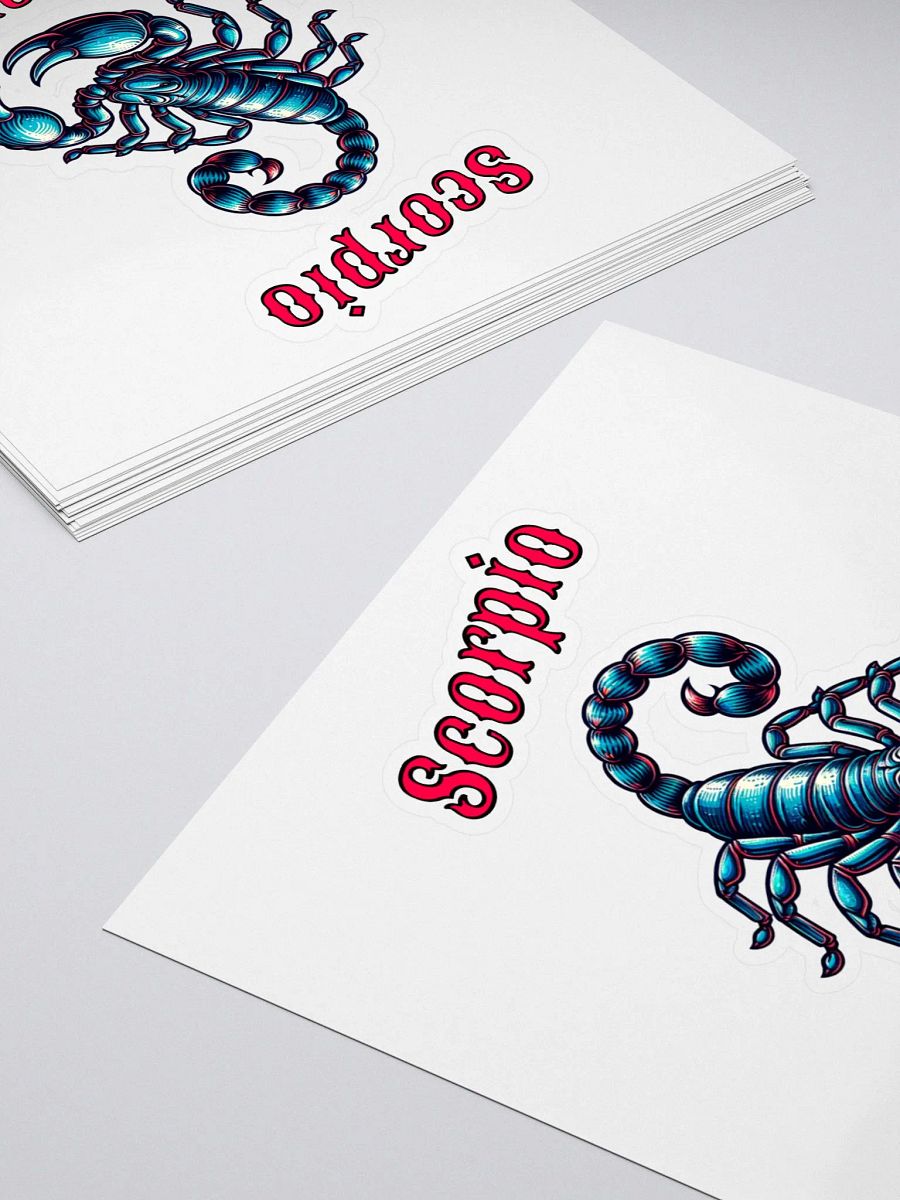 Zodiac Sign Scorpio Energy Sticker product image (4)