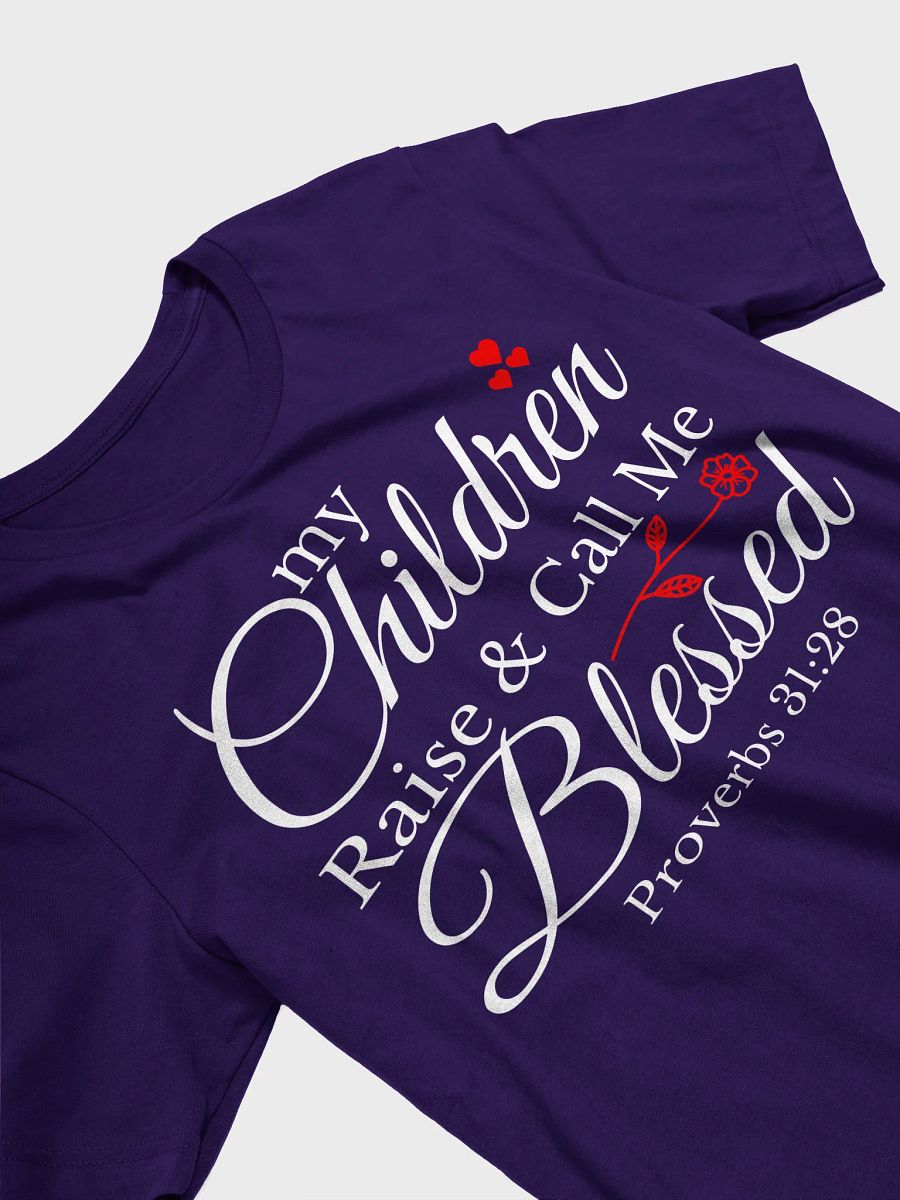 Blessed Mama Bella Canvas T-shirt. product image (42)