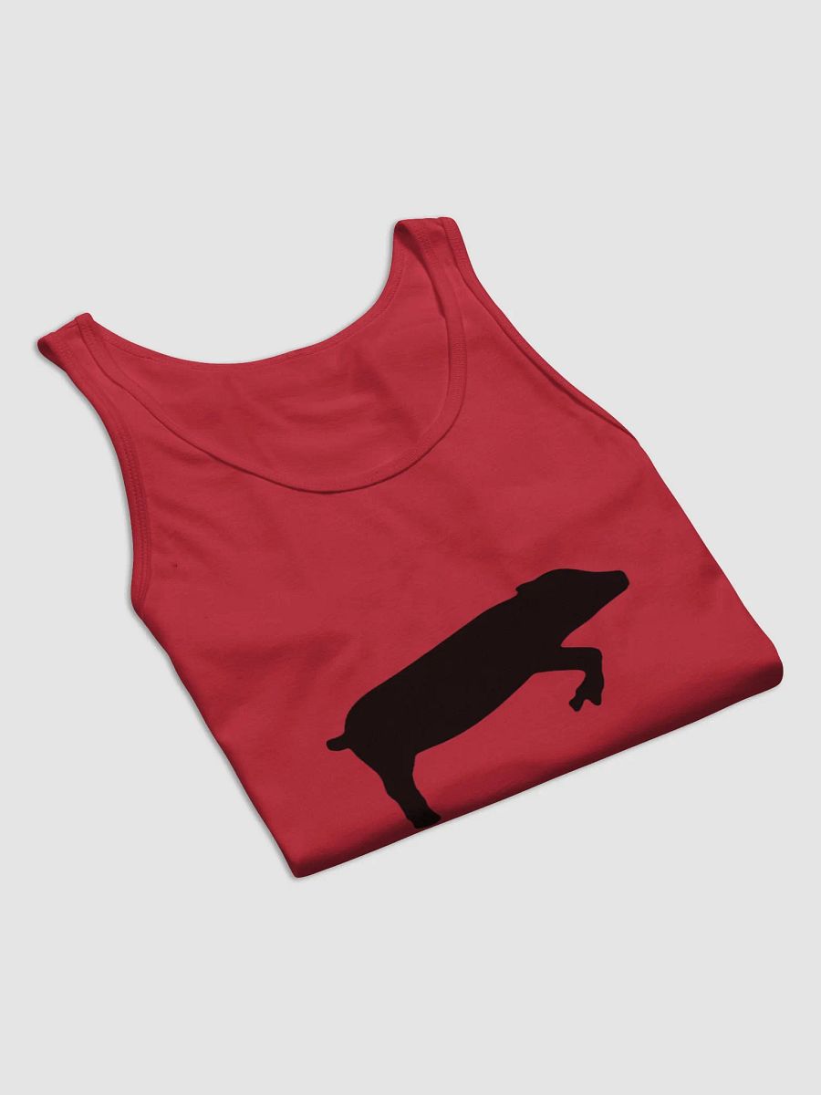 Leaping Pig DARK (Bella+Canvas Jersey Tank) product image (48)