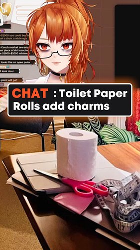 why use tissues when toilet paper roll exists?
#vtuber #envtuber #envtuberclip #envtuberclips #envtubermeme #english #austral...