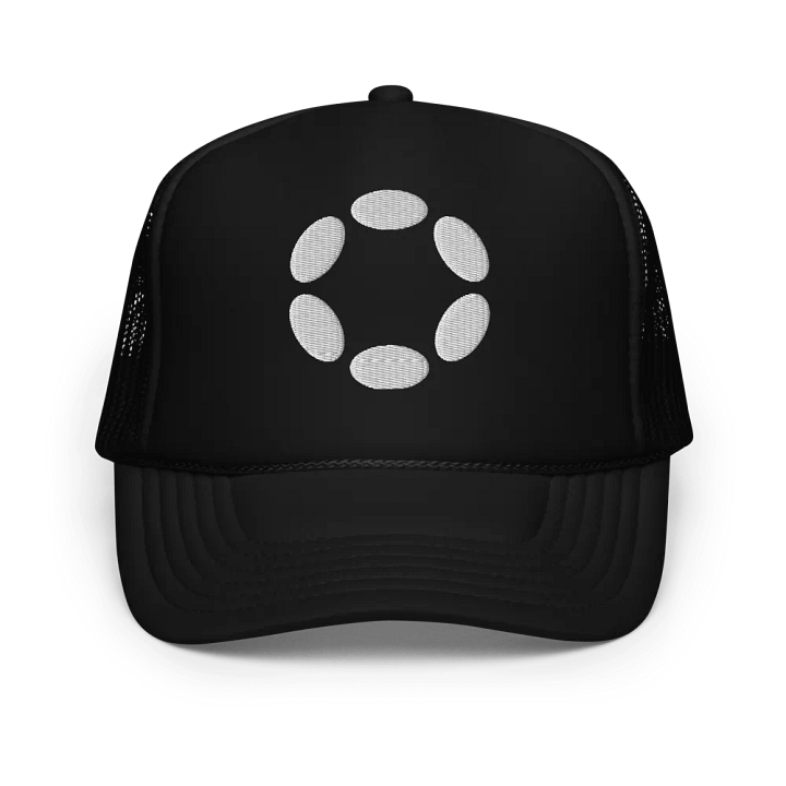 Polkadot Crypto - Embroidered Trucker Hat Cap product image (1)