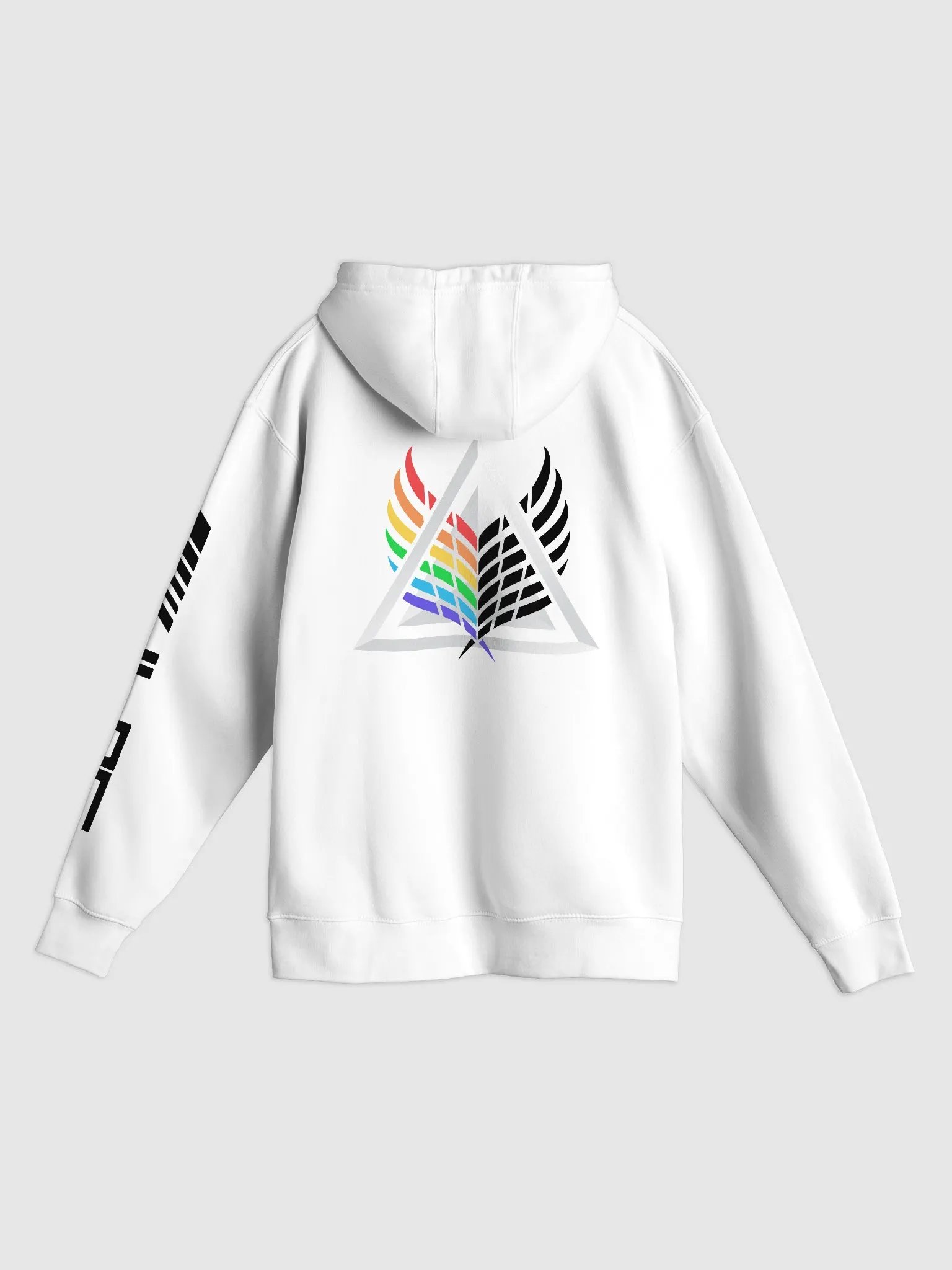 Pullover Hoodie - Winged Prism/Lilac (Black lettering) product image (4)