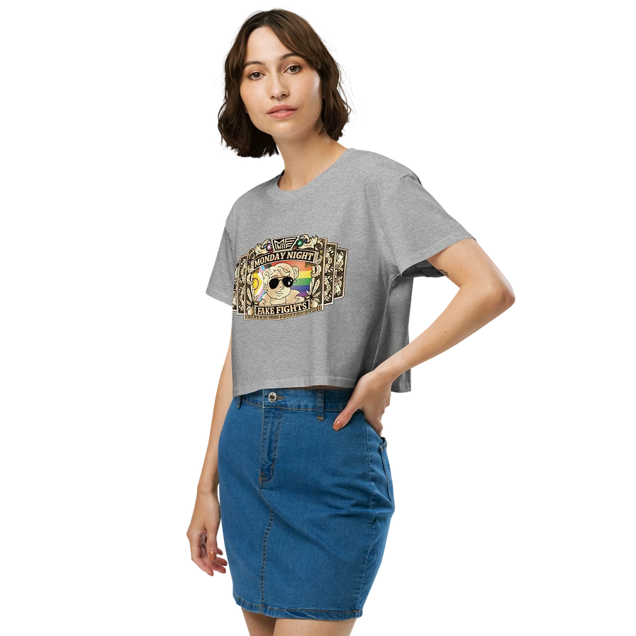 MNFF CHamp Belt Full Color Crop Top T-shirt product image (76)