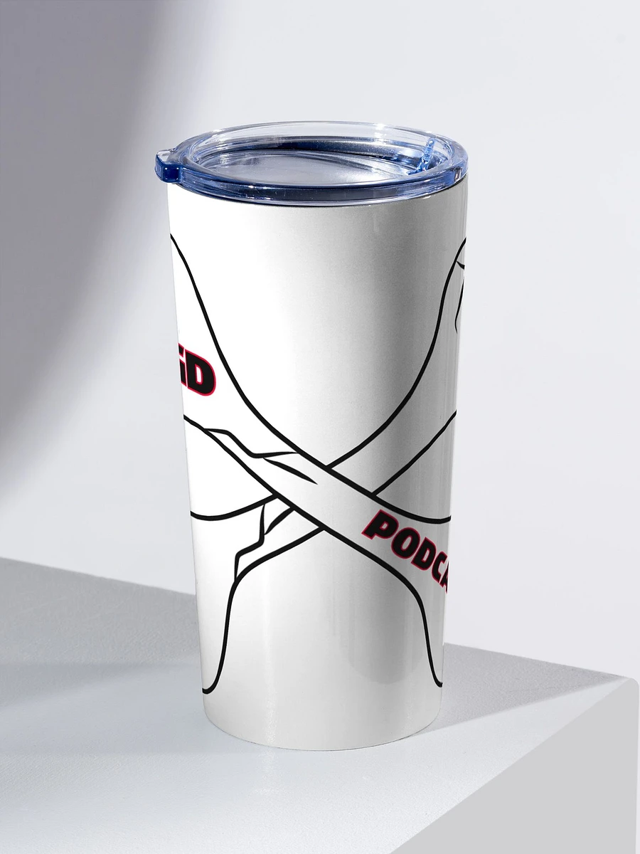 The DGD Podcast Crossbones 20oz Stainless Steel Tumbler product image (2)