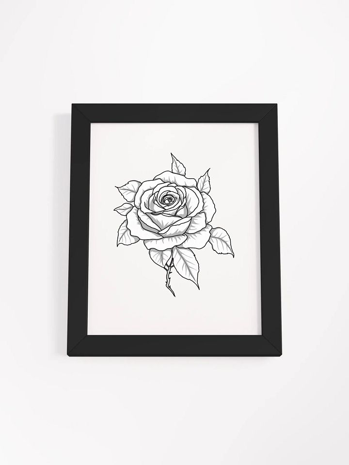 Timeless Rose - Original Botanical Print product image (1)