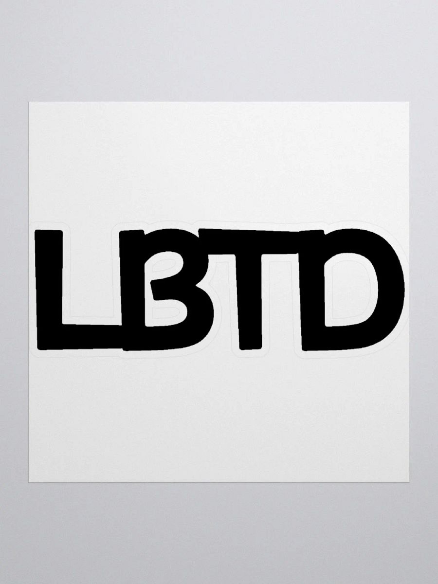 LBTD Logo Sticker product image (2)