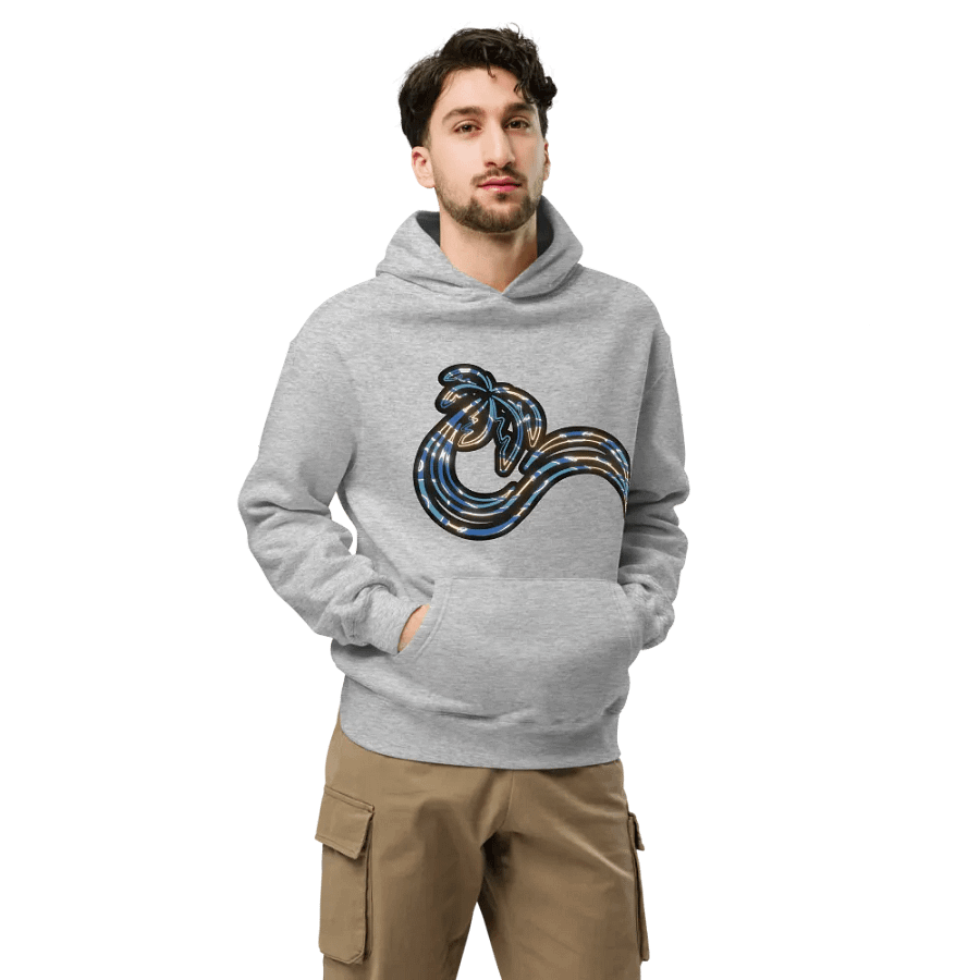 Hoodie Premium French Oasis Neon product image (7)