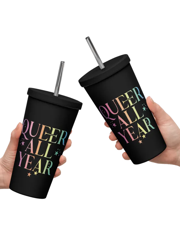 Queer All Year Insulated Tumbler product image (2)
