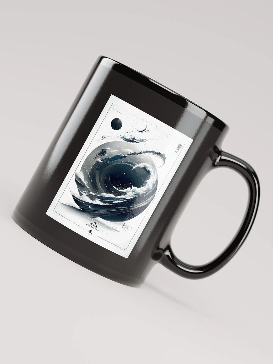 Geometric abstract art in Japanese style (front & back) product image (4)