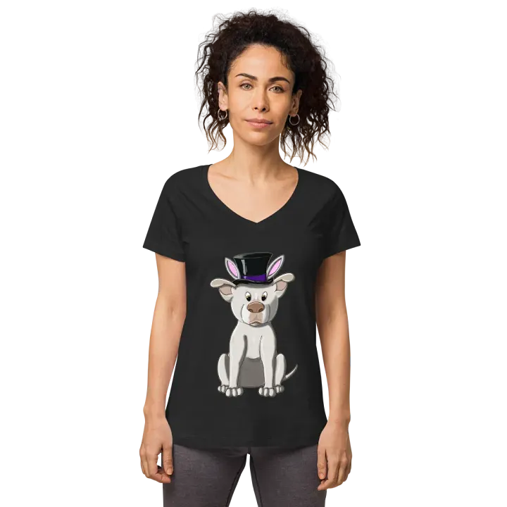 Dapper Dog VNeck Tee product image (1)