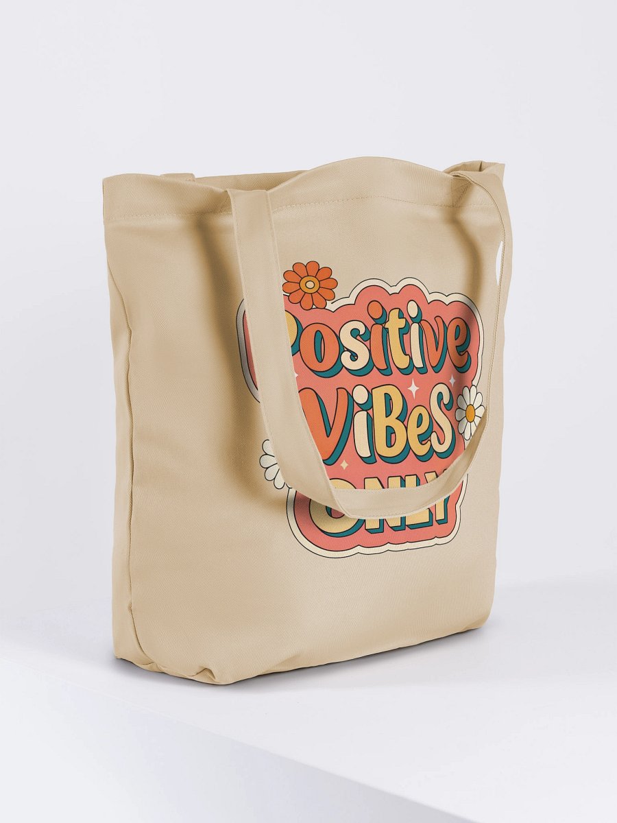 Positive Vibes Only Eco Tote product image (4)