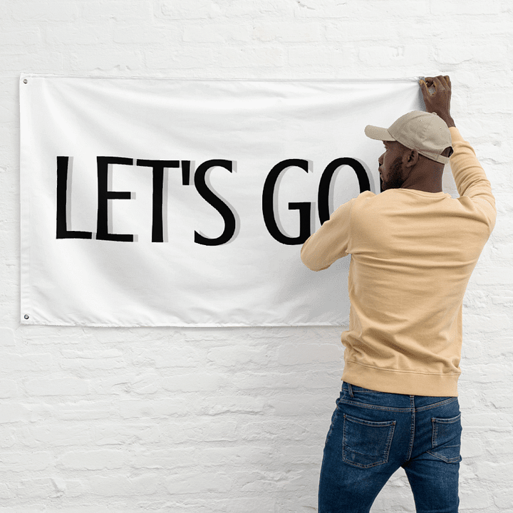 DO IT ALL "LET'S GO" Flag product image (2)