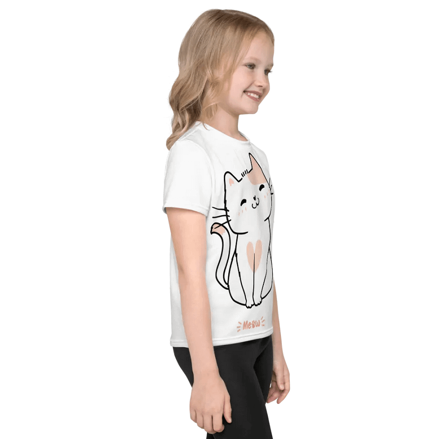 Kids Shirt Doodle Cat product image (4)