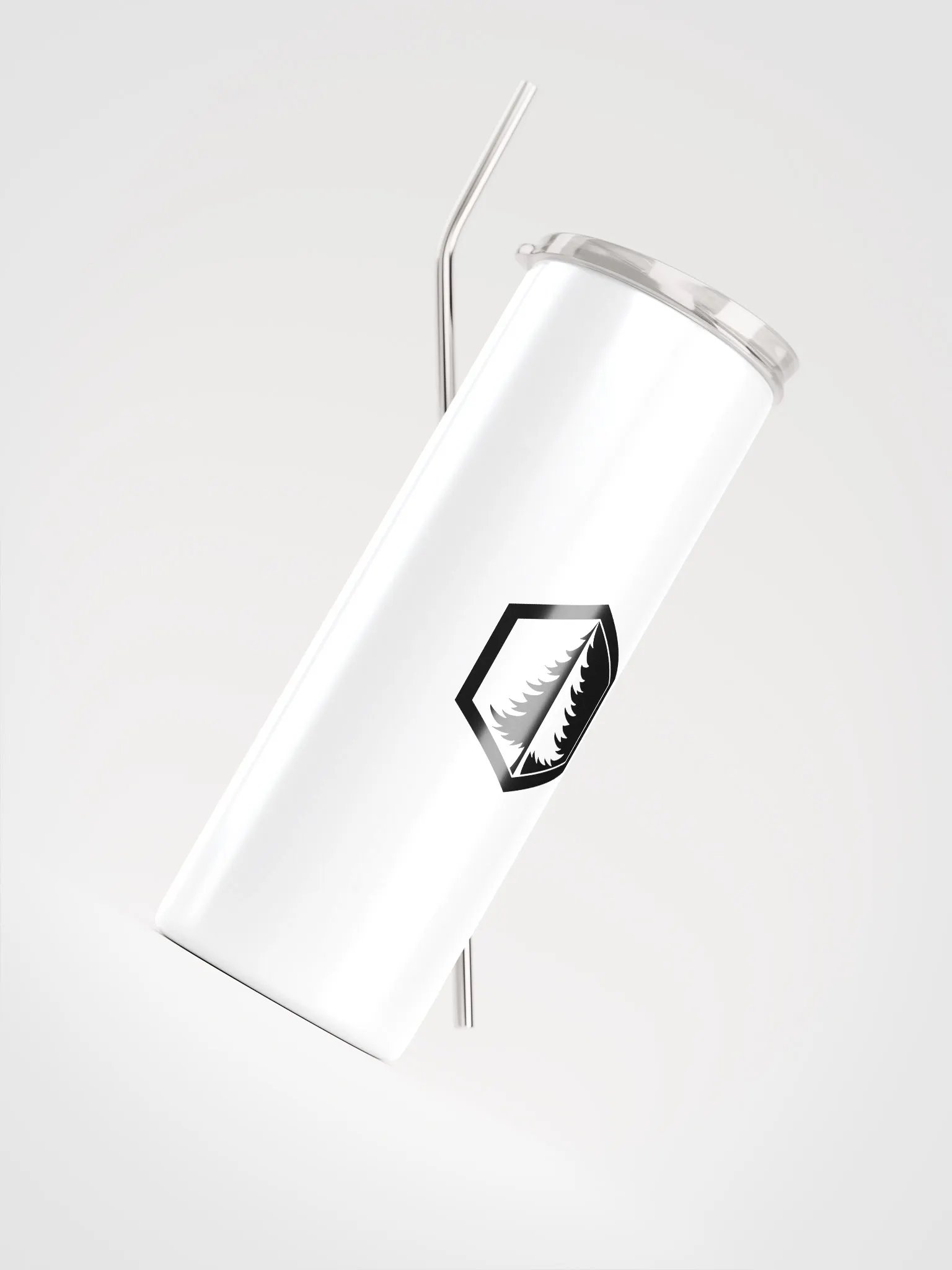 20oz Stainless Steel Tumbler W/ Straw product image (4)