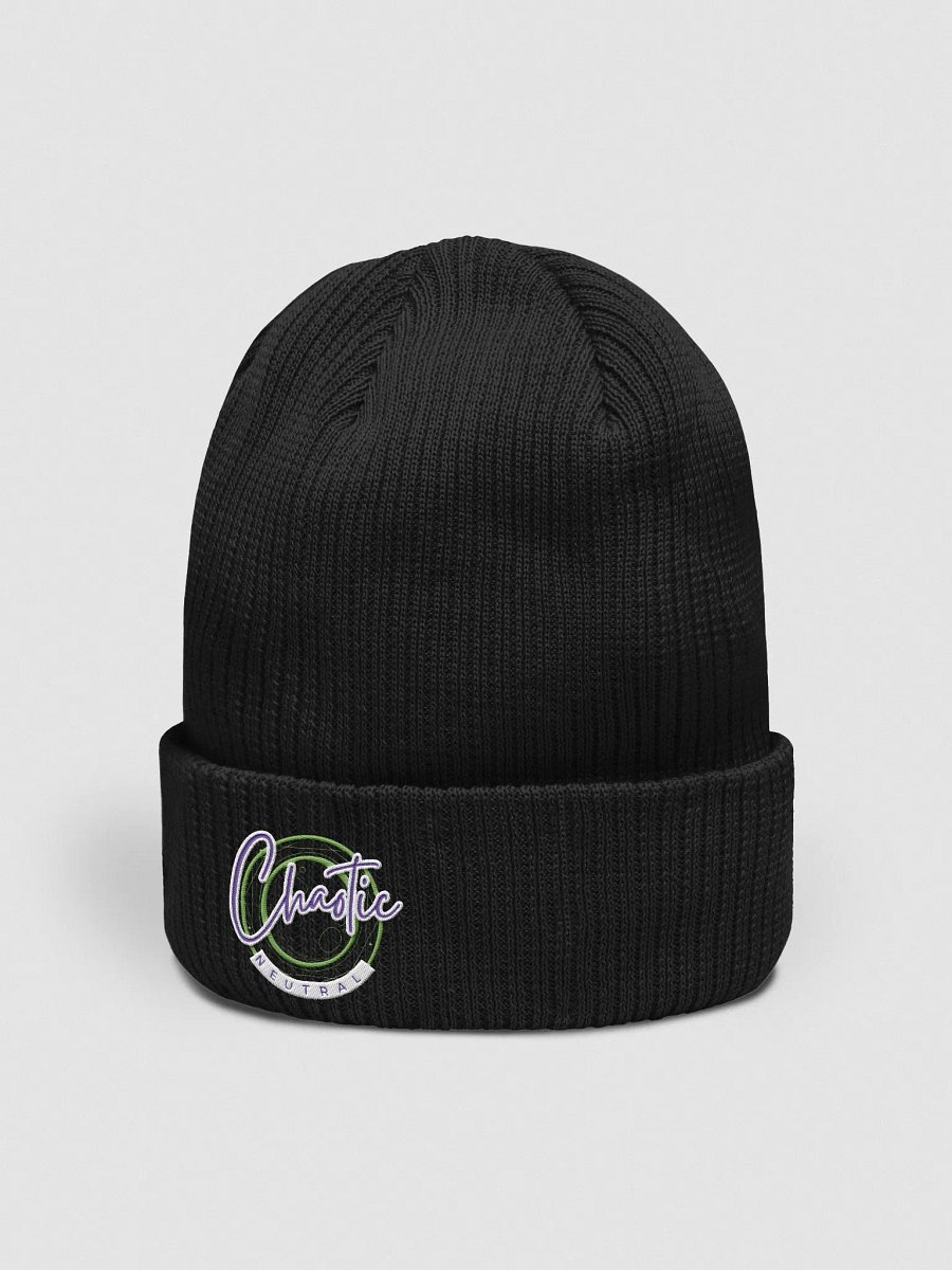 Chaotic Neutral Brushstroke Beanie product image (2)