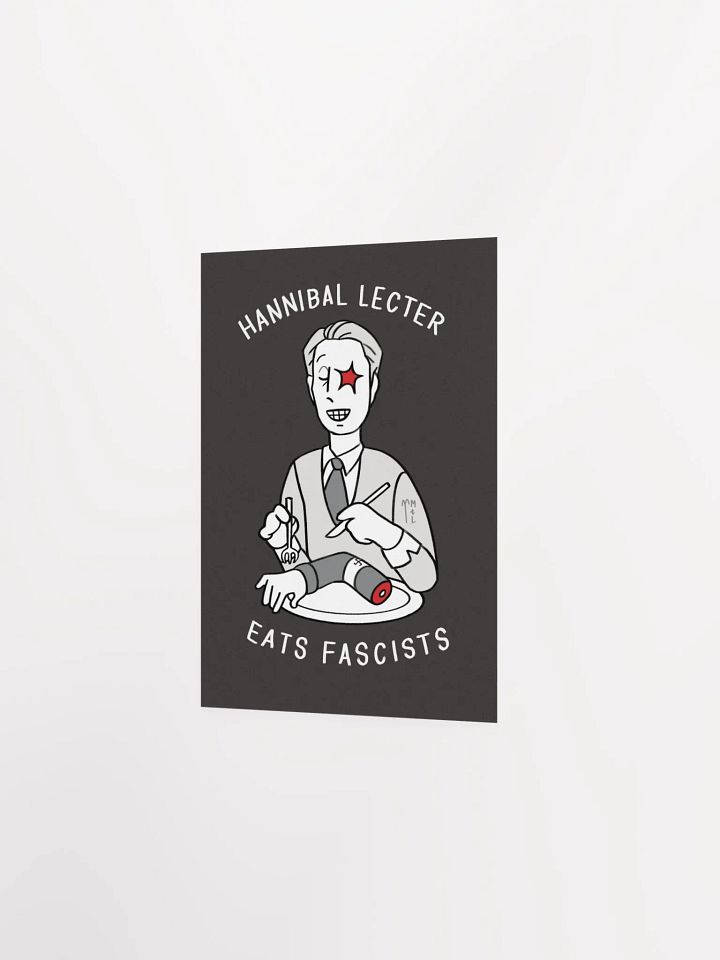 Hannibal Lecter Eats Fascists ☆ Art Print product image (2)