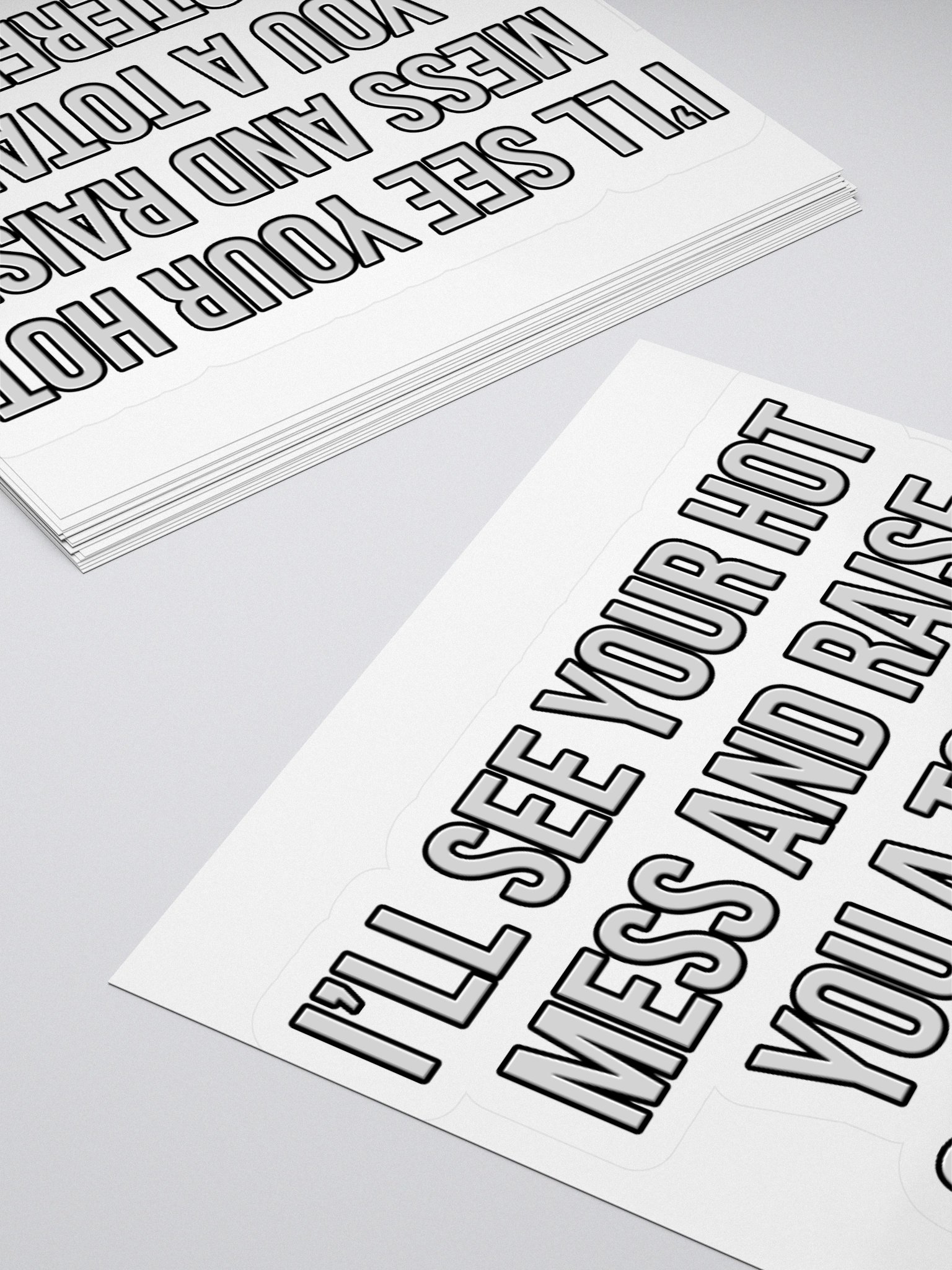 nope snark - raise sticker product image (4)