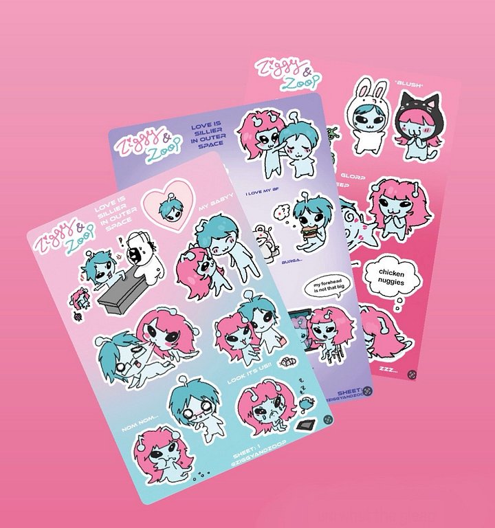 [Sticker Sheet Bundle] product image (1)