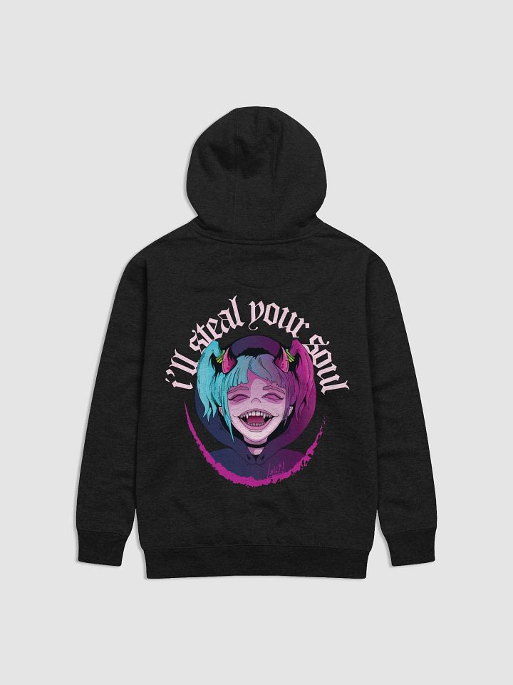 Demon Mode - Oni Echo Echo Hoodie (Pink Lettering) product image (2)
