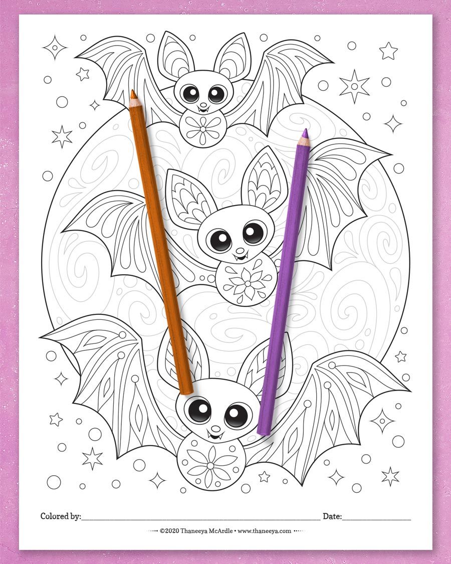 Halloween Coloring Pages product image (10)