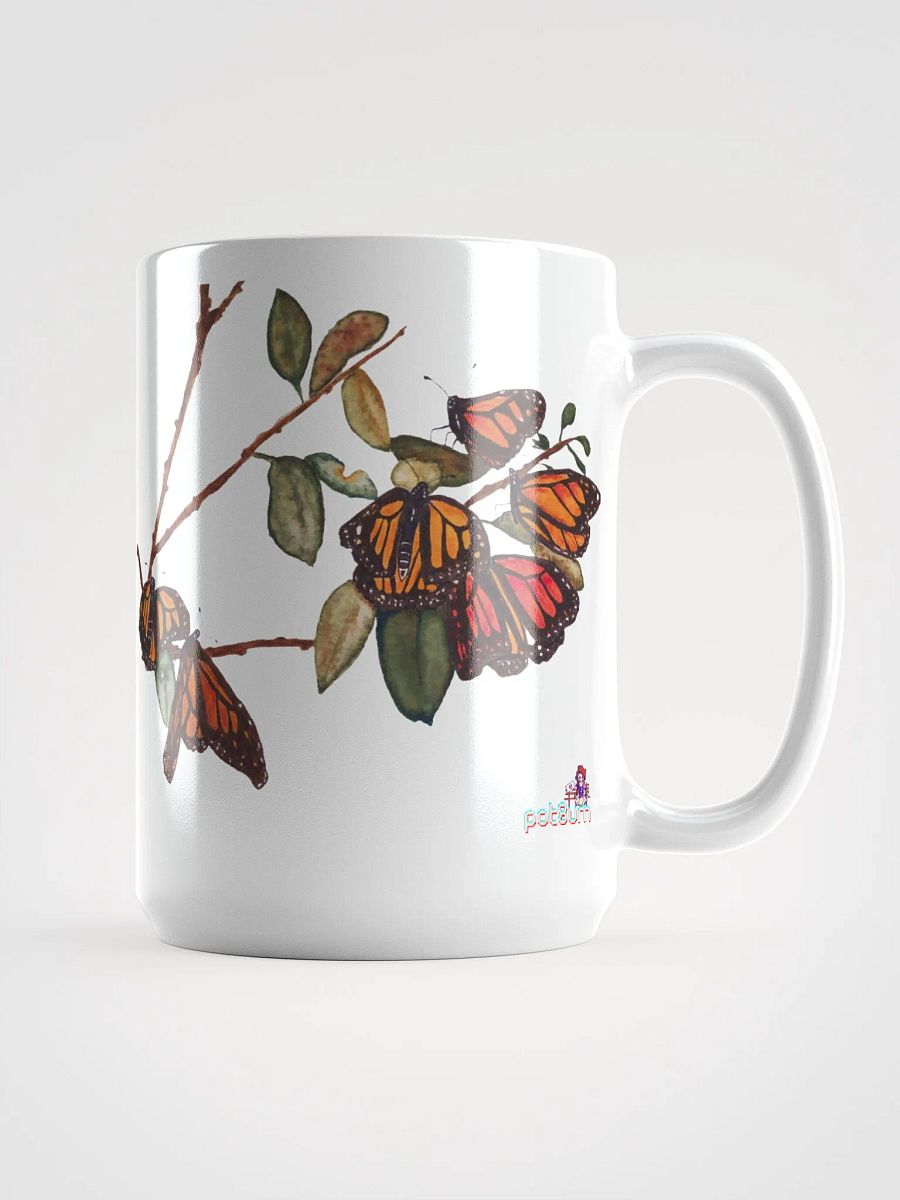 MONARCHS white glossy mug product image (5)