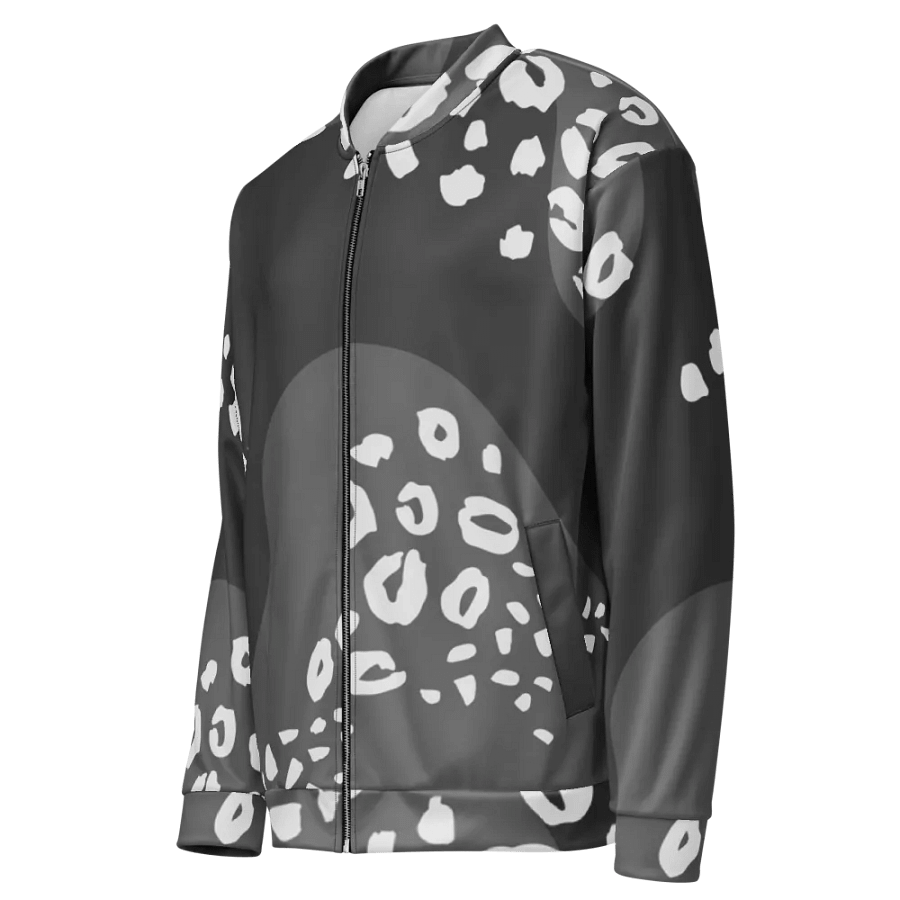 Grey Wild Blend All-Over Bomber Jacket product image (5)