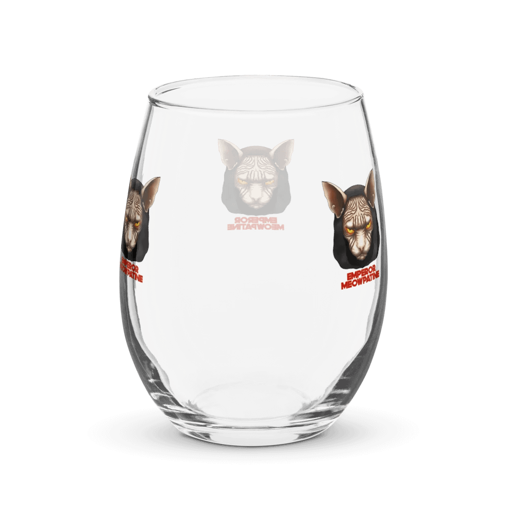Emperor Meowpatine Wine Glass product image (3)