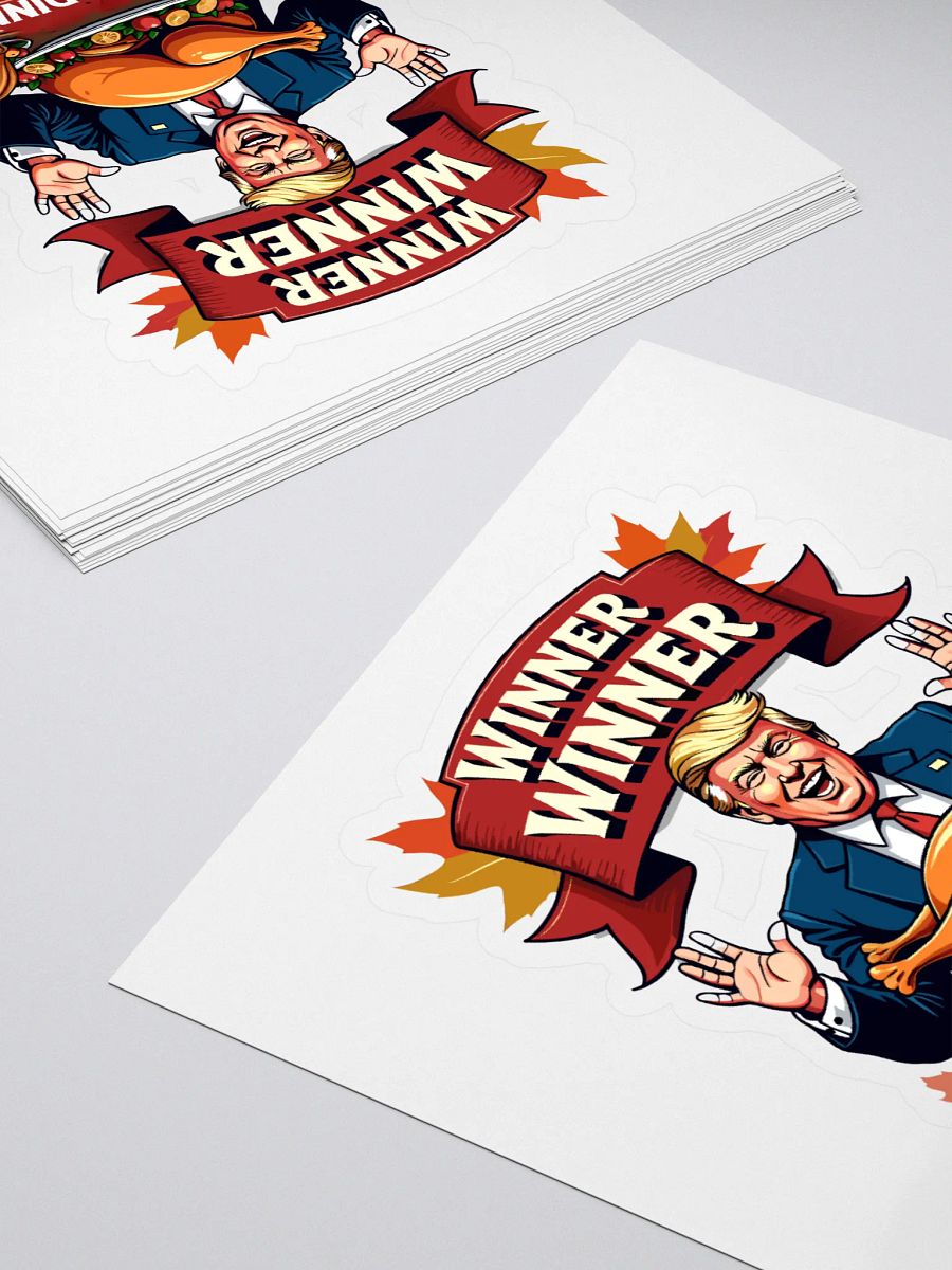 Winner Winner Turkey Dinner Stickers product image (4)