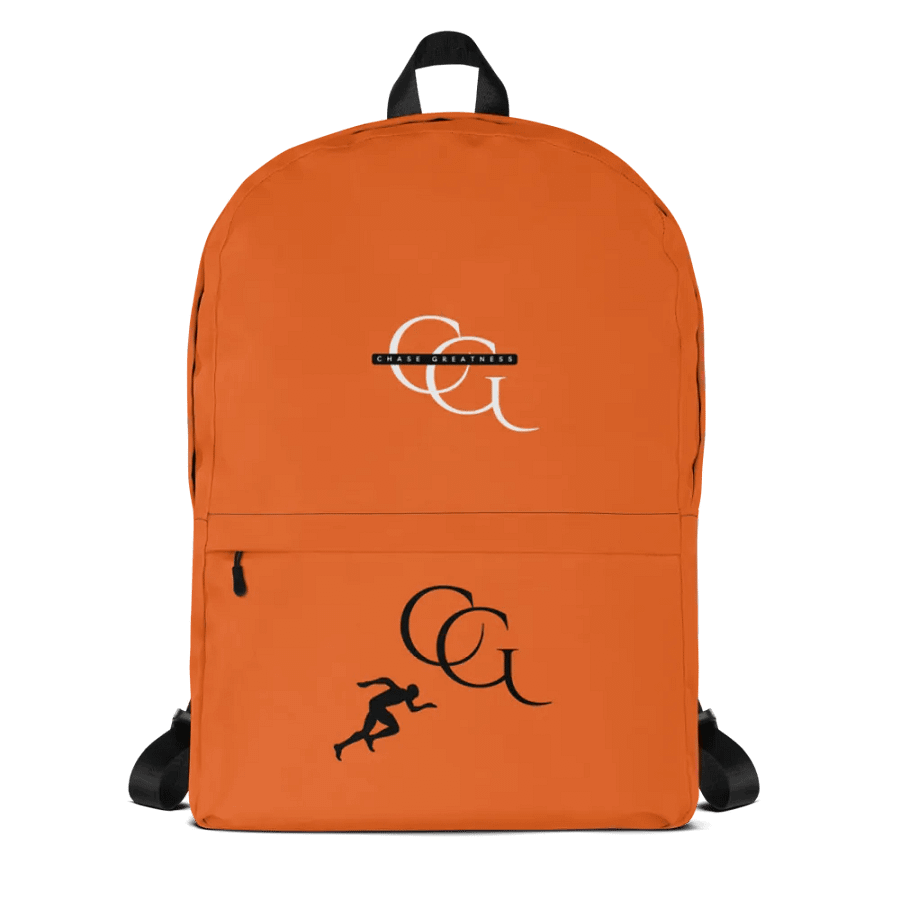 CG Youth Orange Backpack product image (1)