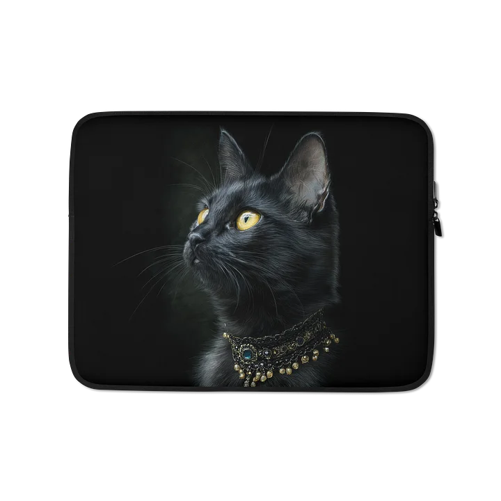 Regal Black Cat - Laptop Sleeve product image (1)