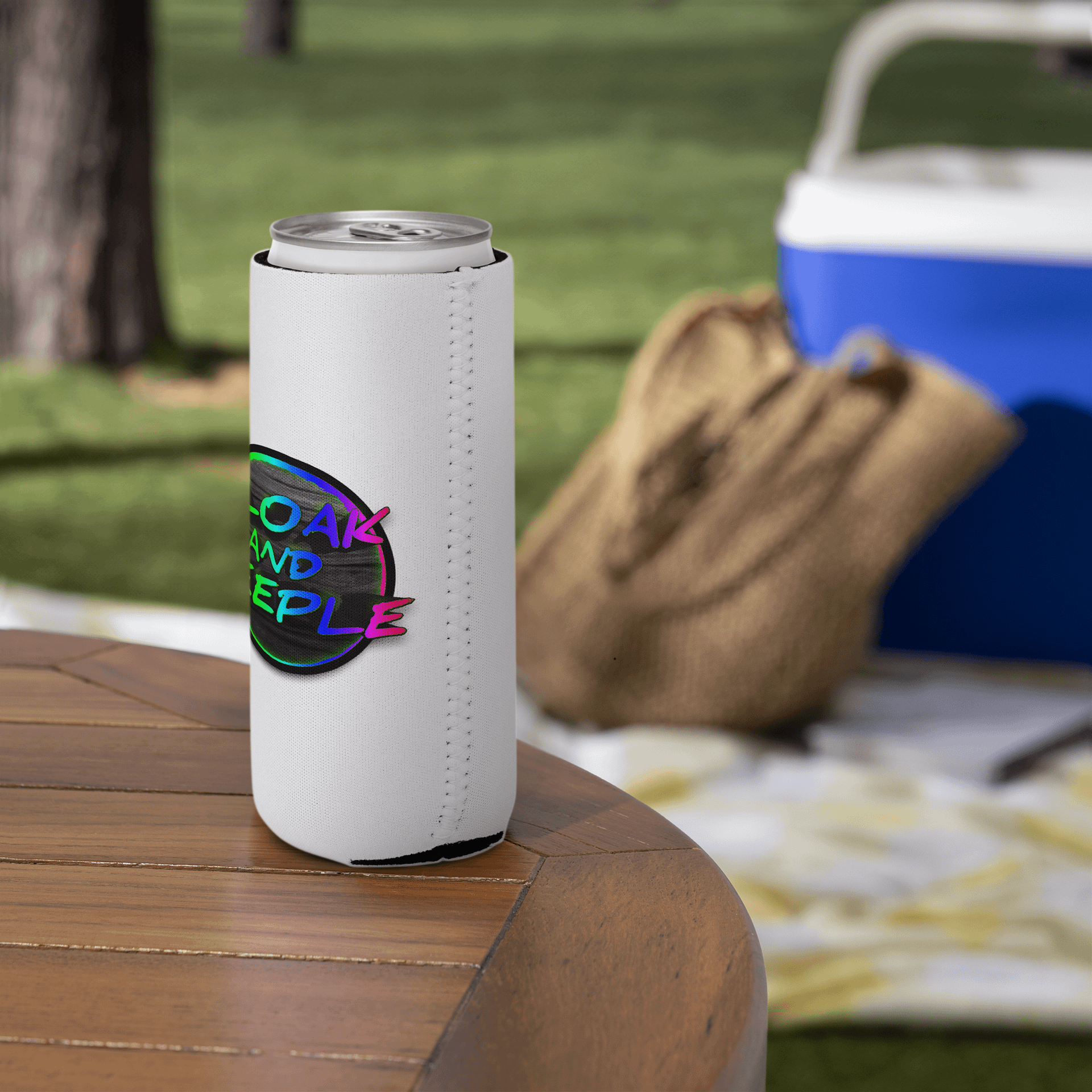 Rainbow Coozie Can Cooler product image (14)