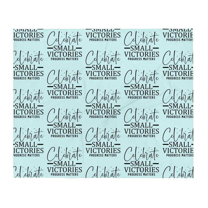 Celebrate Small Victories Blanket product image (1)