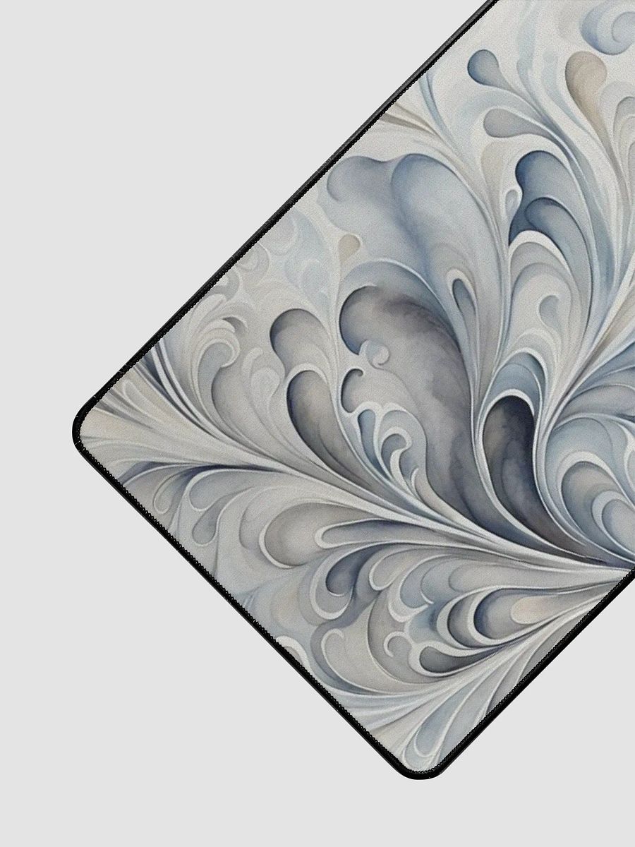 Gray Fractals Desk Mat product image (3)