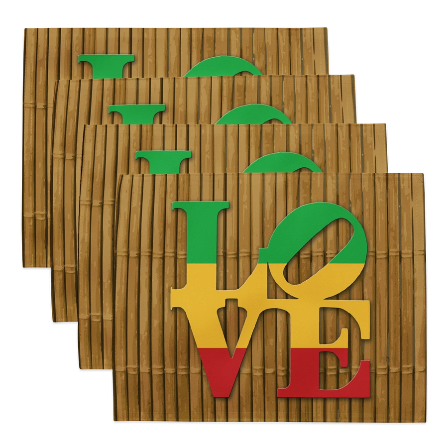 Rasta Love Placemats (Set of 4) product image (1)