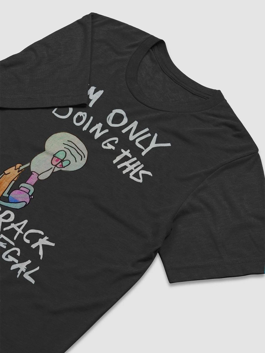 ONLY DOING THIS CUZ T-SHIRT [BLACK] product image (3)