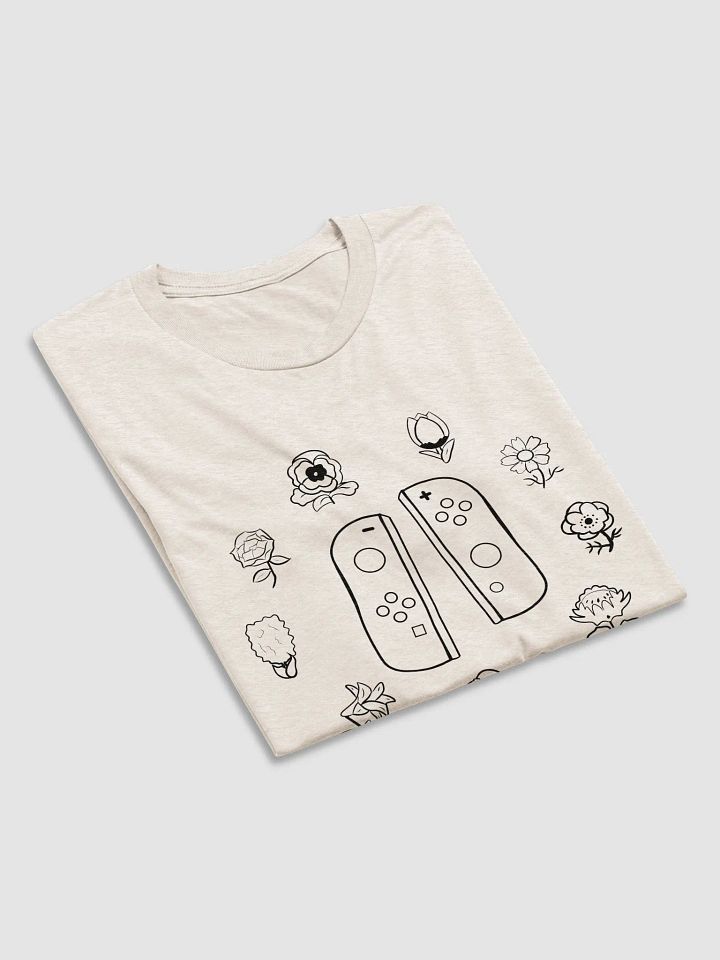JoyCon AC Flowers Shirt | Unisex Triblend Short Sleeve T-Shirt product image (2)