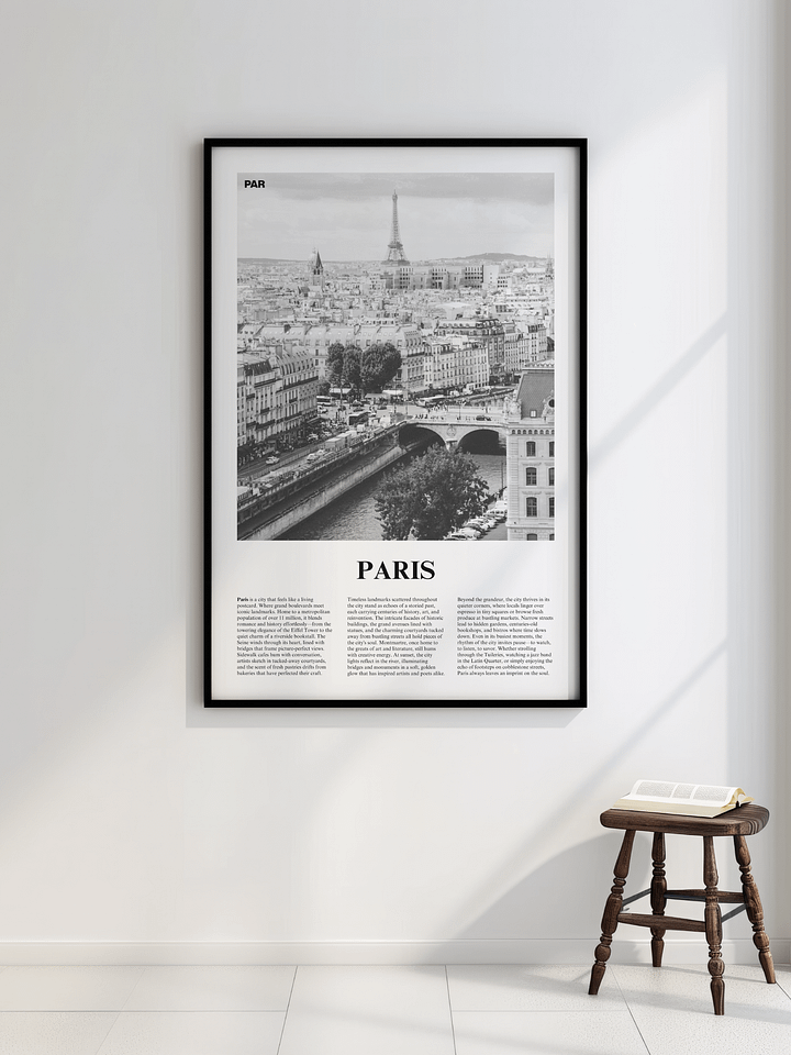 Paris 01 Newspaper Poster product image (4)