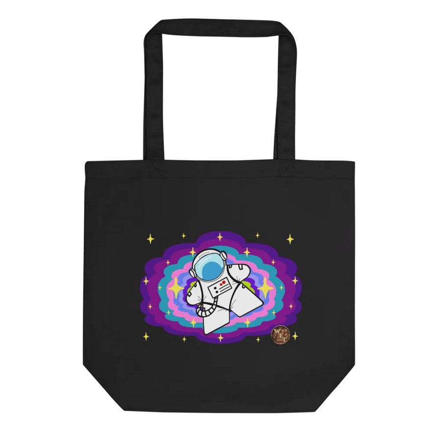 Meeple In Space Black Tote Bag product image (2)