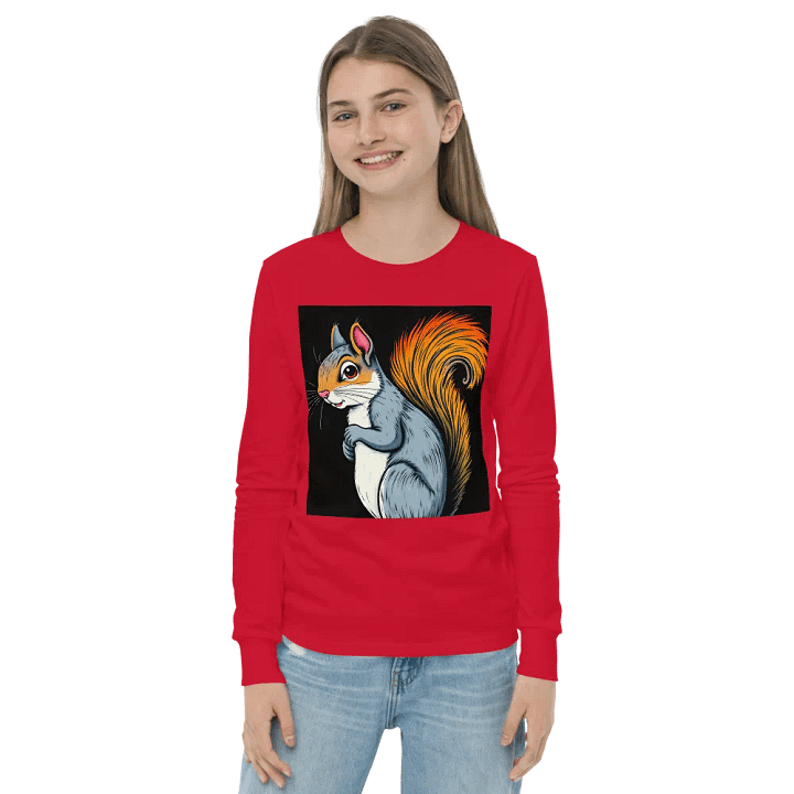 Pooky's Bushy Friend Long Sleeve Tee product image (2)