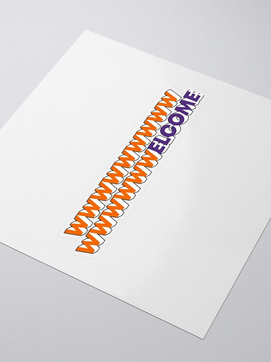 Clemson 18 Welcome Sticker product image (3)