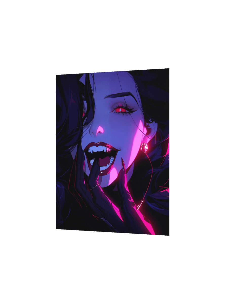 Neon Vibrant Vamp Poster product image (10)