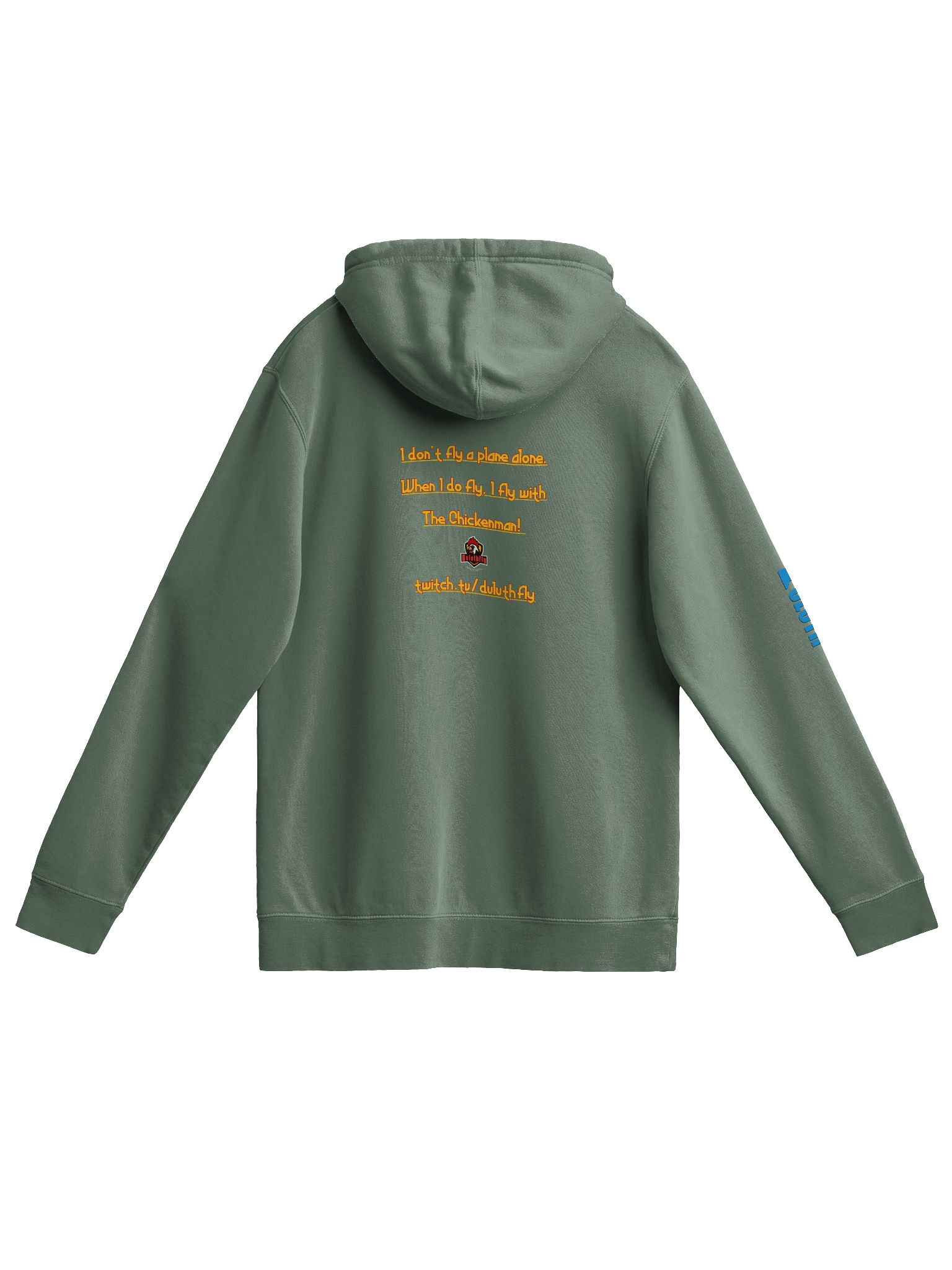 DuluthFly Rooster Shield Hoodie product image (3)